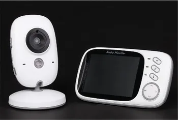 3.2 Inch Wireless Two Way  Intercom Video Baby Monitor 1