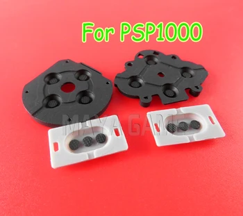 

Silicone Rubber Conductive Contact Button D-Pad Pads Repair For PSP1000 PSP 1000 Controller 100sets/lot