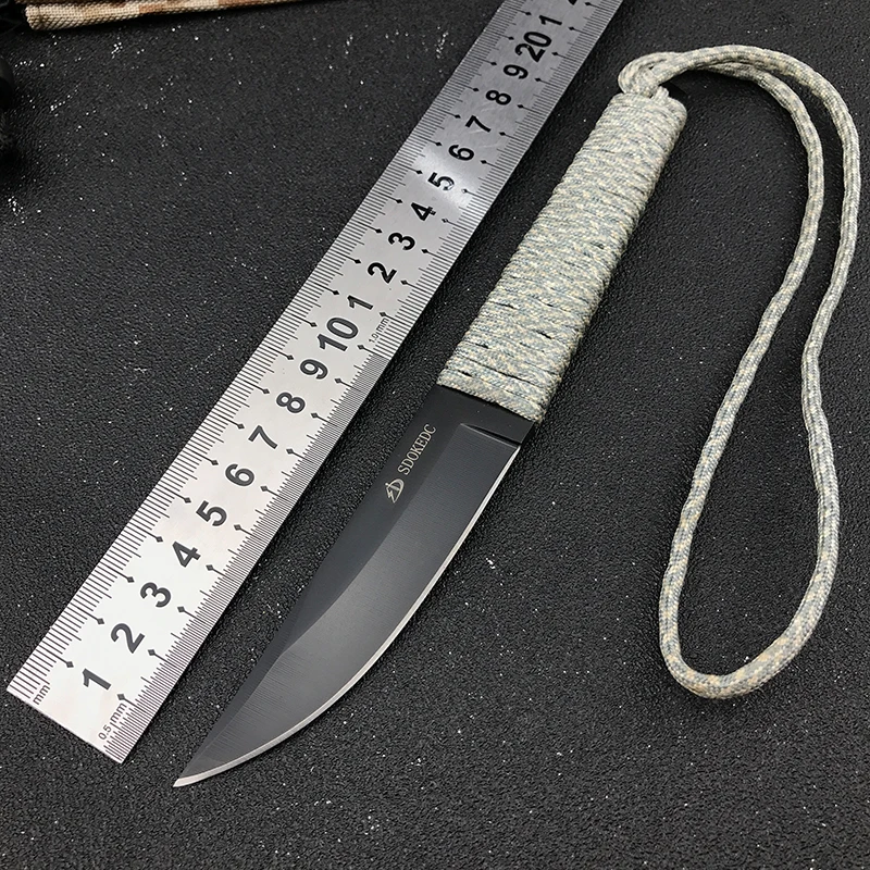 

straight knife EDC knives hunting for survival tactical fixed blade knife utility knifes cs go knive outdoor camping pen knife