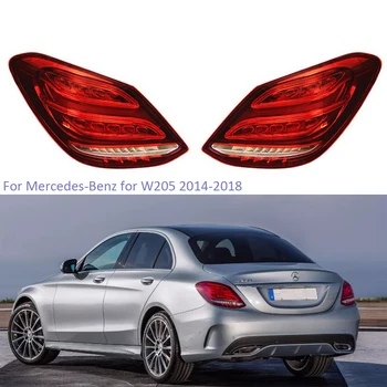 

YTCLIN Tail Light for Mercedes-Benz C-class W205 2014-2018 Turn Signal Lights Tail Stop Brake Lamp Stoplight Car Accessories