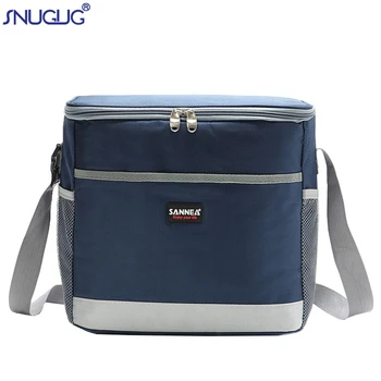 

High Capacity Insulated Lunch Bag Men Waterproof Fabric Cooler Bag For Food Fridge Bag Outdoor Women Picnic Box Man Picnic Bag