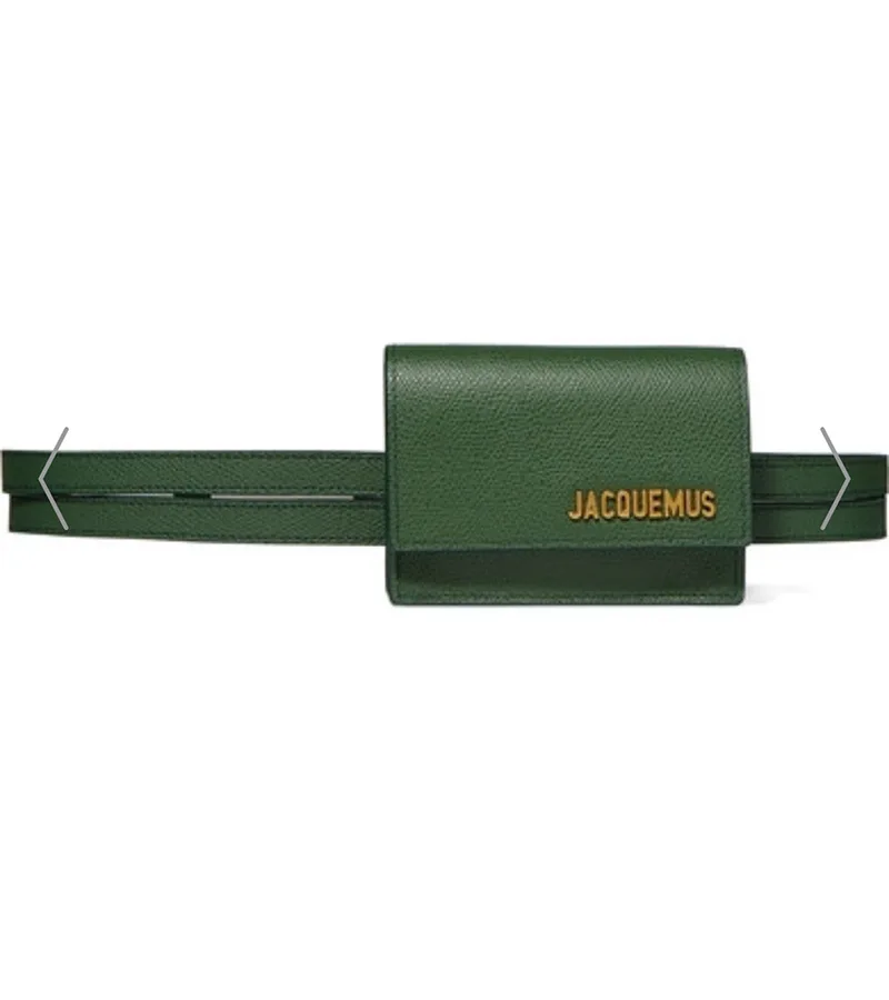 CASMOR дизайнерская сумка Jacquemus, модная мини-сумка-мессенджер с ремнем, Женская Роскошная Кожаная одноцветная сумка-кошелек, посылка для карт - Цвет: big green