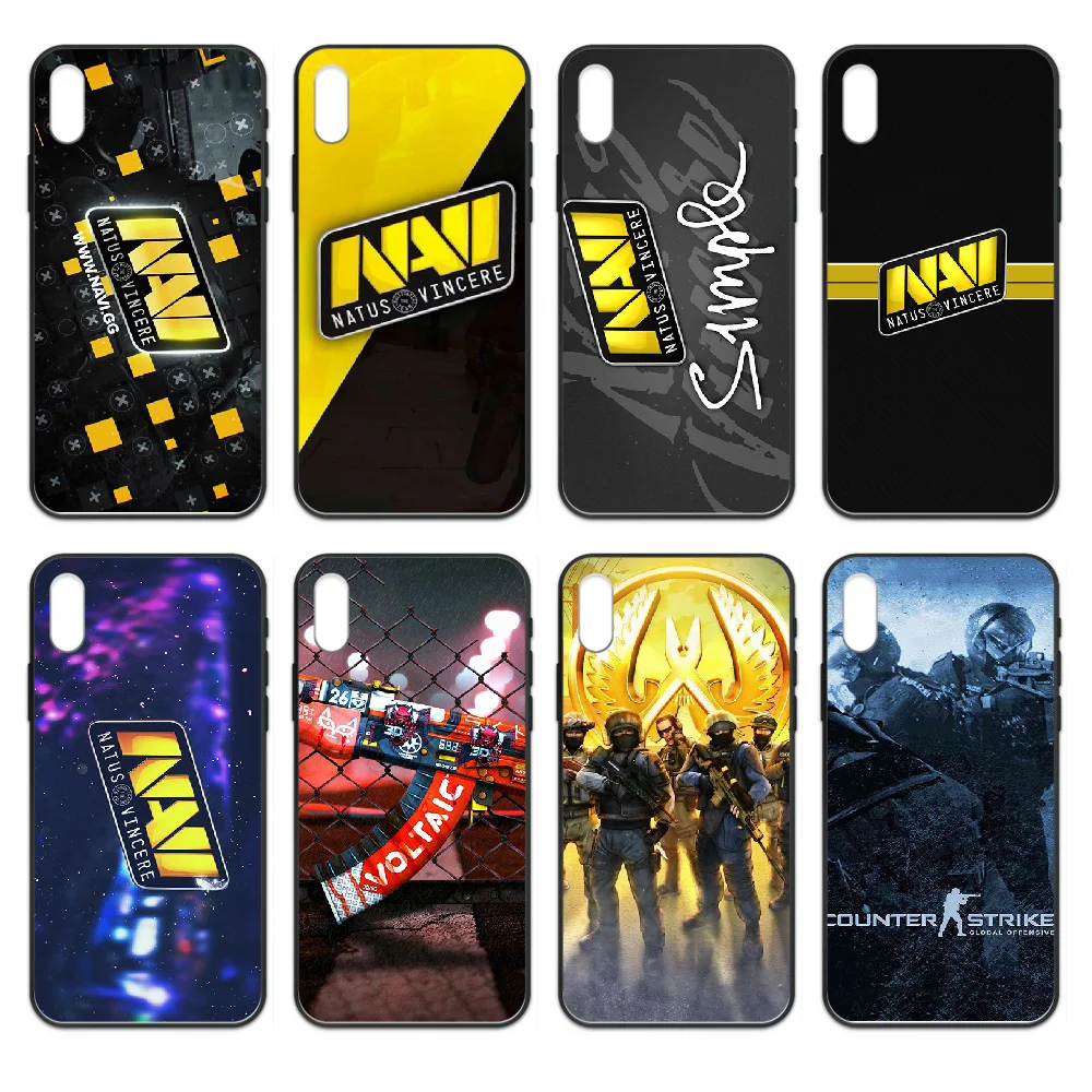 Чехол для телефона CS GO NAVI чехол iphone 4 4s 5 5S SE 5C 6 6S 7 8 plus X XS XR 11 PRO MAX 2020 черный бампер