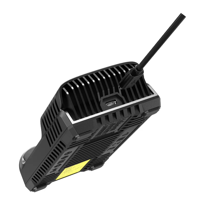 Интеллектуальное зарядное устройство NITECORE UMS2 с двумя слотами USB 3A быстрое OLED