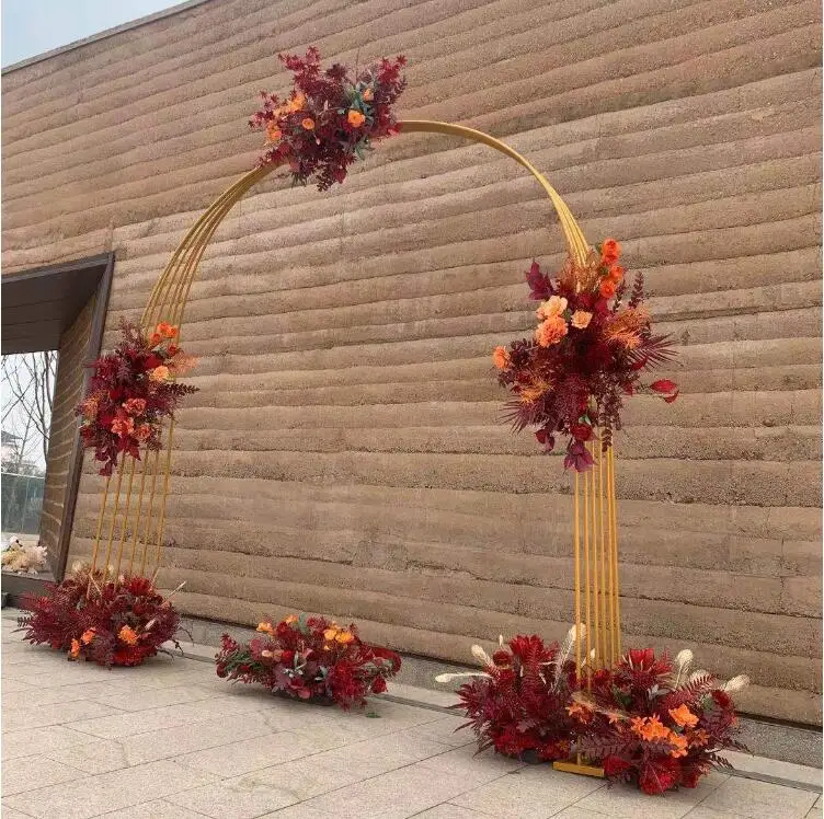 セールスーパースペシャル 新しいウェディング小道具鉄アーチ花セットアーチ結婚式のシーンステージレイアウトパーティーパフォーマンスデコレーション小道具 正規 値段 Gtmd Org Tr