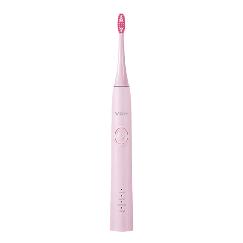 

Vgr V-806 Electric Toothbrush Usb Charging Sound Wave Automatic Smart Toothbrush Adult Waterproof Toothbrush with Replacement To