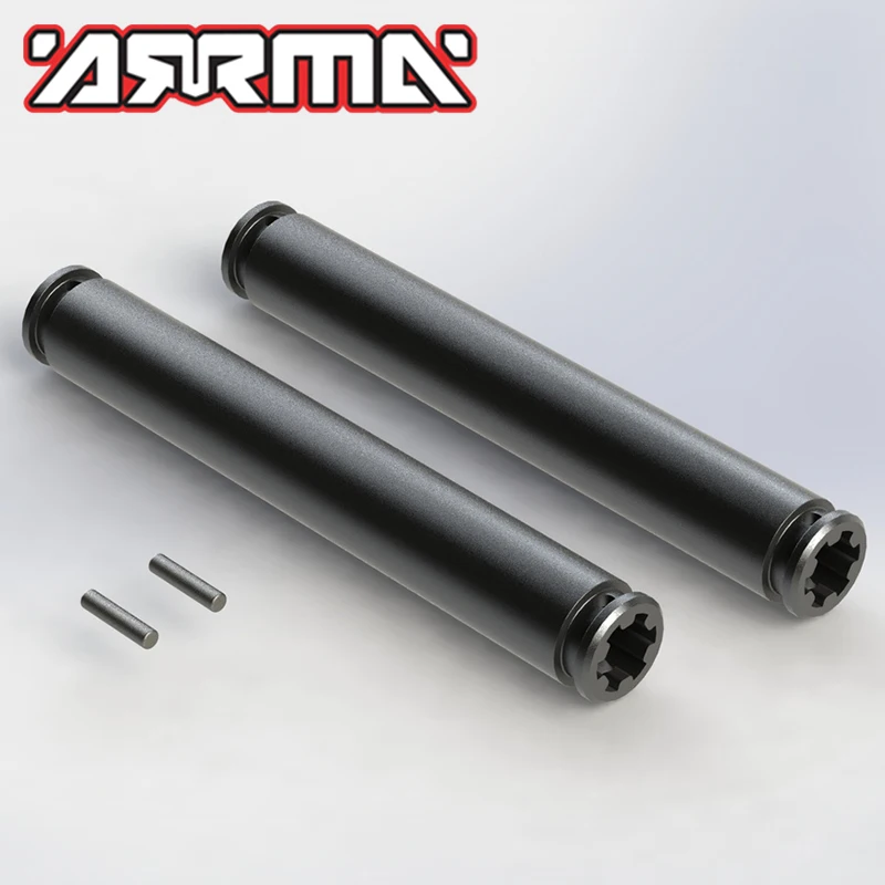 ARRMA AR310747 слайдер карданный вал 80 мм(пистолет металл)(2 шт.)# AR310747 для BIGROCK FAZON NERO
