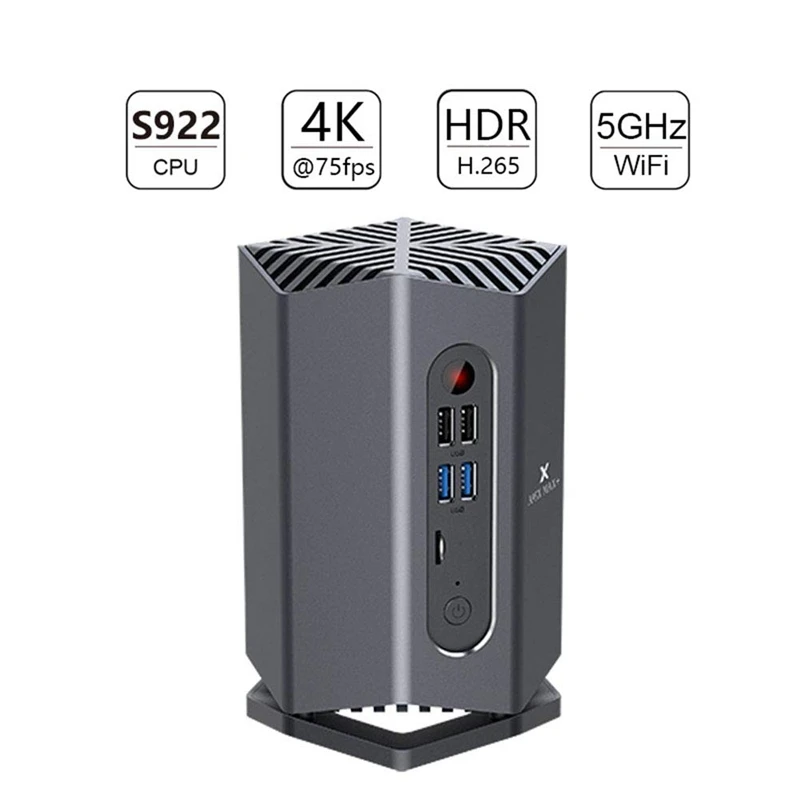 FULL-A95 Max Plus Smart tv Box 4G 64GB Android 9,0 tv Box S922X 2,4G& 5G Dual WiFi BT4.2 1000M медиаплеер Top Smart tv Box