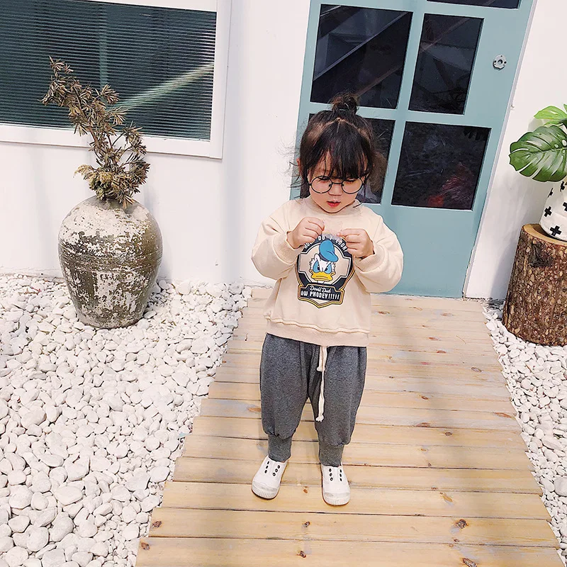Men And Women Children Harem Pants Children Baby Pure Cotton Casual Pants Children Pants Spring And Autumn Baby Back Rise W
