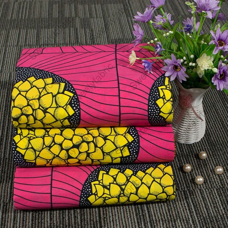 Flower Wax Fabric 2