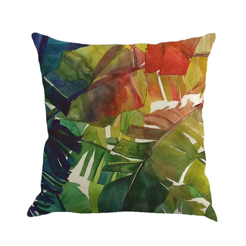 

The state of the country flower and bird 2 HomerDecor Cushion Cover linen Throw Pillowcase Pillow Covers 45 * 45cm Sofa Seat Cus