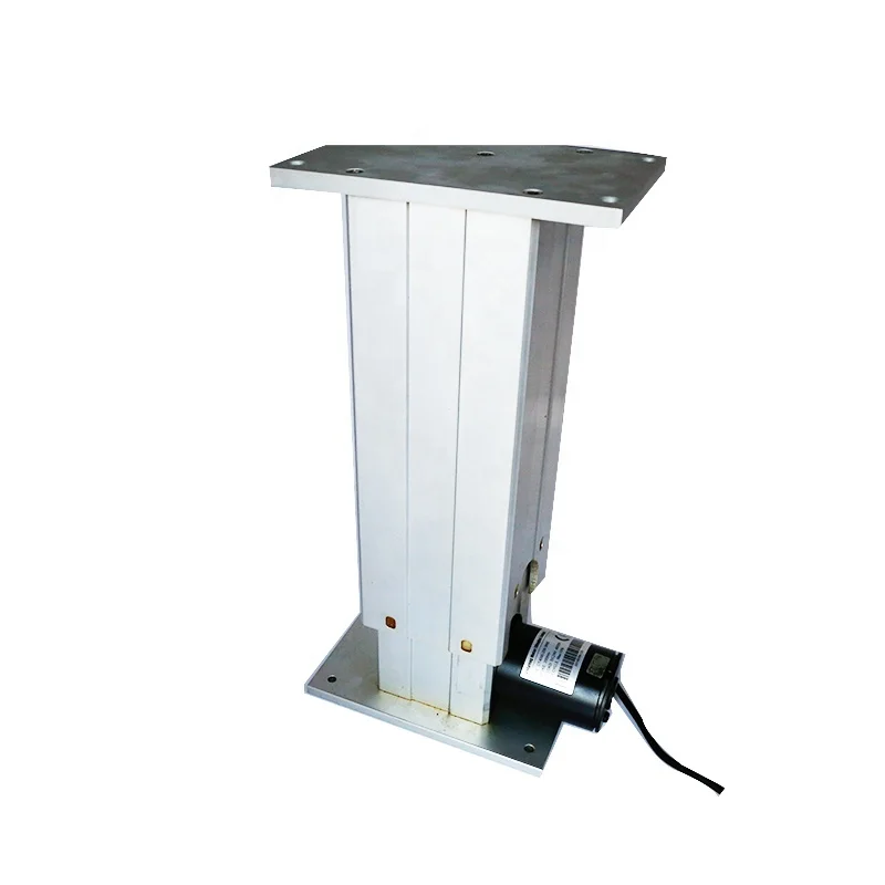 6000n Load 2 Segment Electric Telescopic Lifting Column With