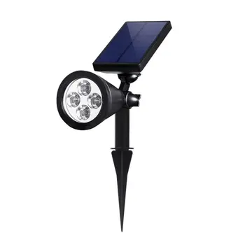 

Solar Lights Waterproof Solar Spotlight Adjustable Landscape Light for Garden G8TB