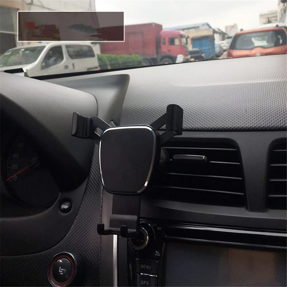 Универсальный автомобильный держатель для телефона в держатель на вентиляционное отверстие автомобиля Стенд нет магнитный держатель для мобильного телефона для iPhone смартфона гравитационный кронштейн