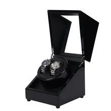 Automatic Watch Winders Box Double Rotator Mechanical Watch Winding Watch Cabinet Organizer Carbon Fiber Display Storage Boxes