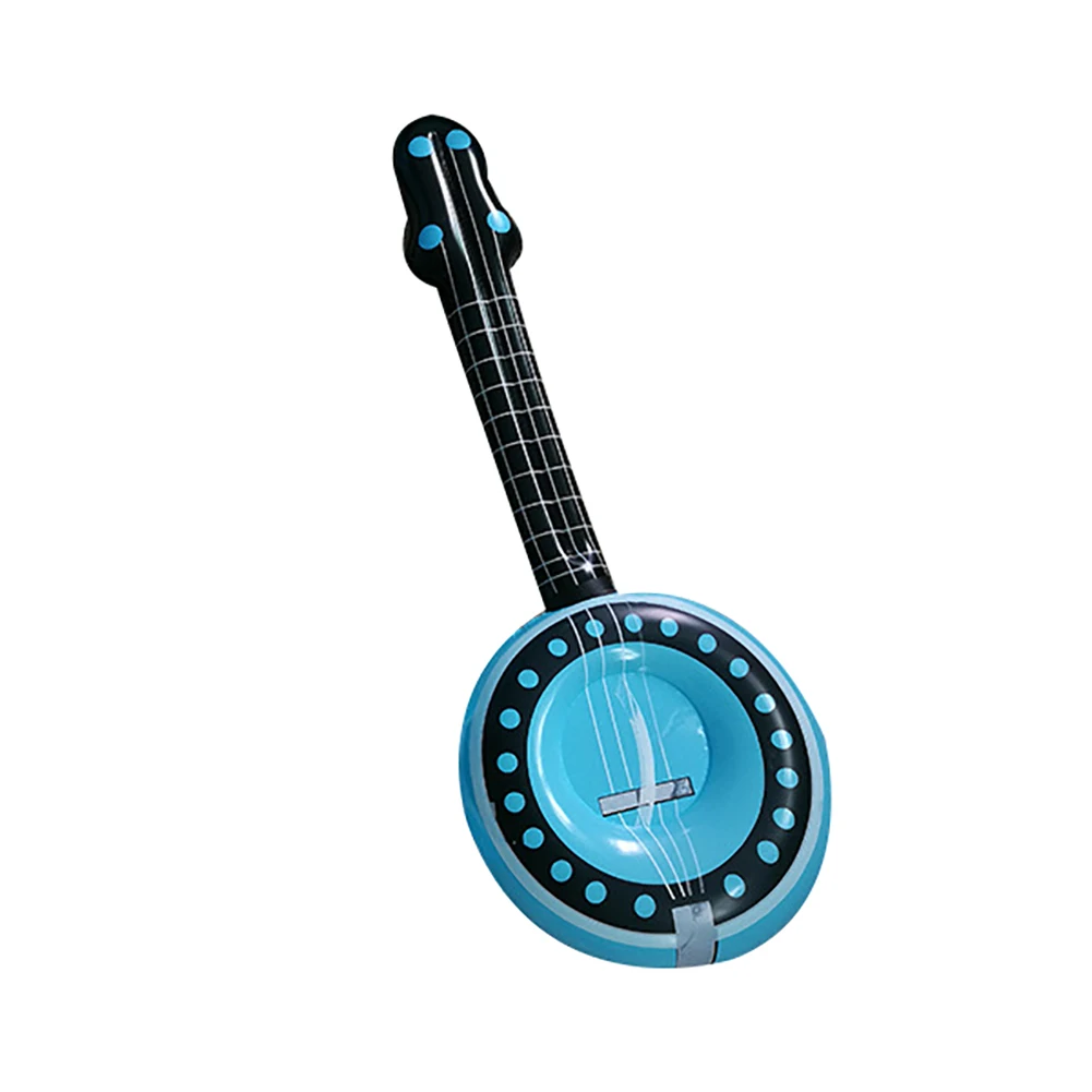 Детский надувной реквизит ПВХ надувная гитара Микрофон lute музыкальный инструмент Детские игрушки вечерние реквизит для Brthday Вечерние - Цвет: Lute