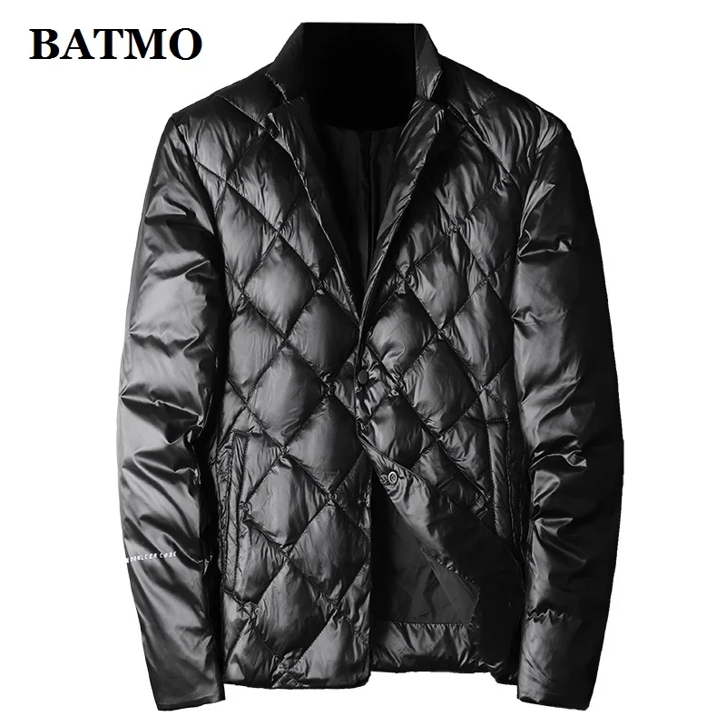 

BATMO 2019 new arrival 80% white duck down thin jackets men,men's suits ,plus-size M-4XL 209