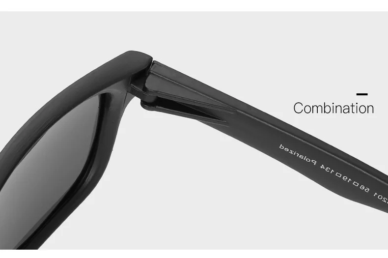 Черные/белые поляризованные очки унисекс для вождения автомобиля, очки с защитой от ультрафиолета, очки ночного видения, принадлежности для водителей, антибликовые