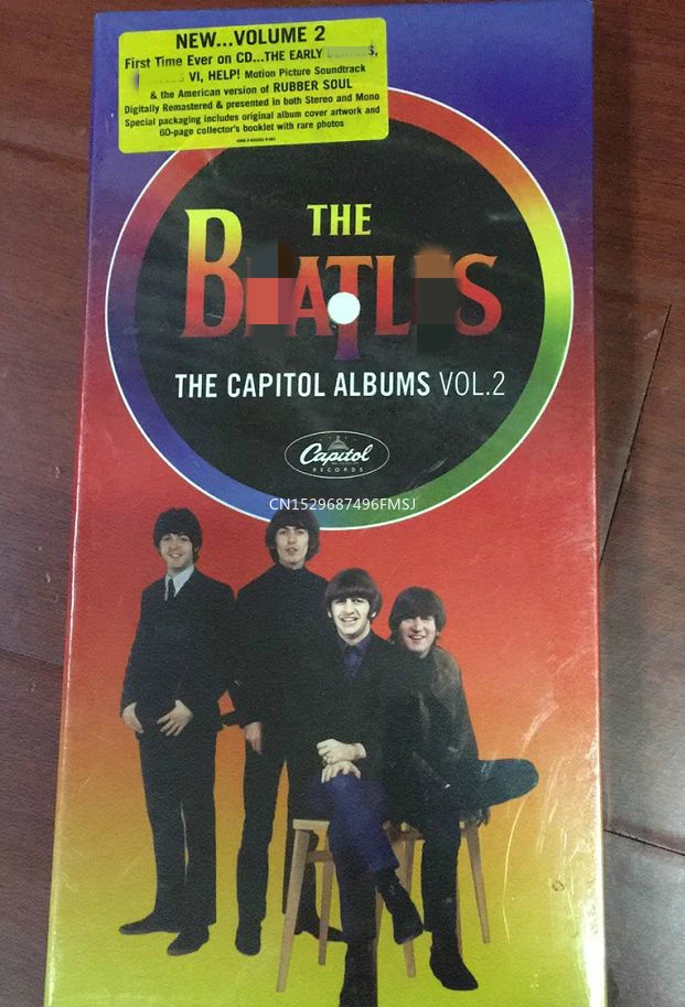 

European and American pop band 4CD set box