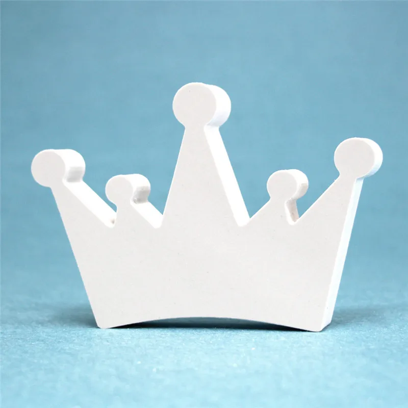 Xin crown Толщина 12 мм белые деревянные буквы Английский алфавит слово дизайн творческого искусства ремесло Бесплатные вечерние свадебные деревянные буквы DIY - Цвет: Xin crown