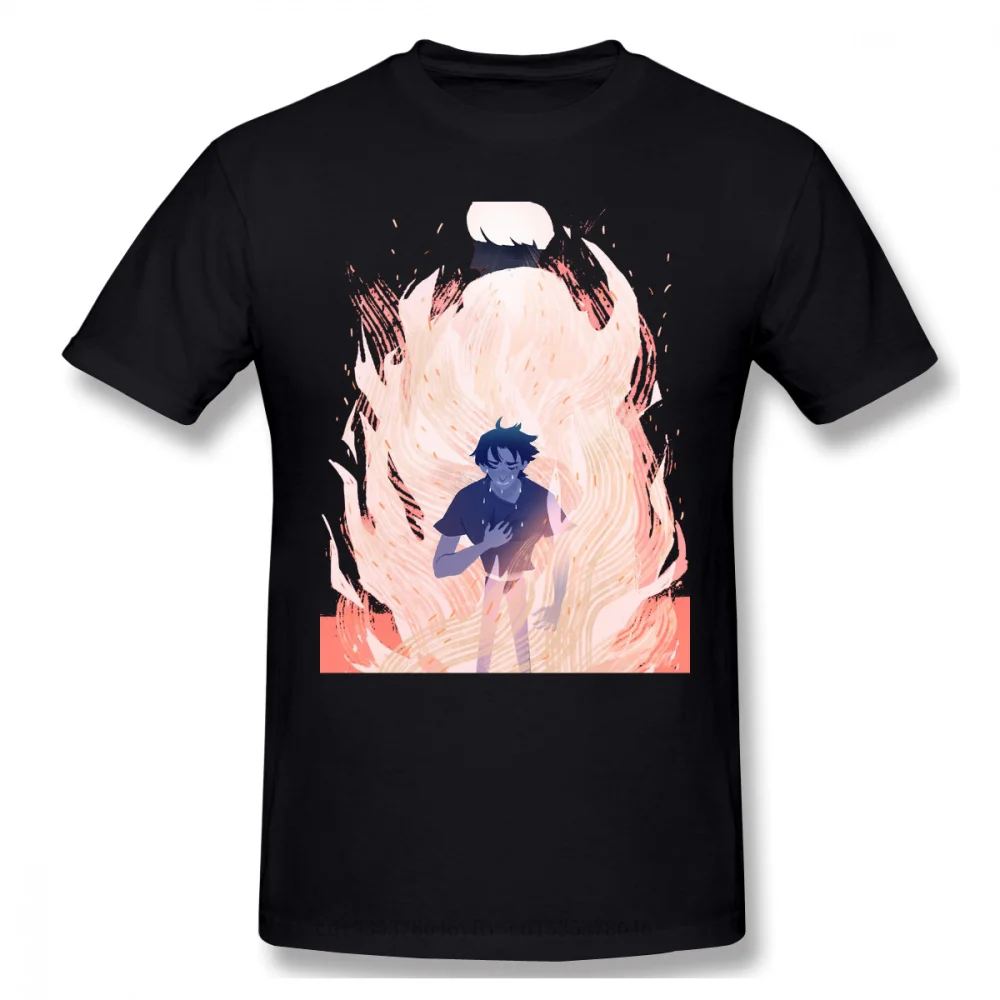 

Devilman Crybaby Akira Fudo Ryo Amon Anime Funny Tops Hellfire Pure Cotton Harajuku T-shirt