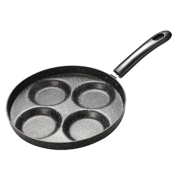 

Kitchen Cooking Tools Gadgets Utensils Non-stick Pan Cooking Frying Pan 4 Holes Eggs Maker Pan for Home Kitchen Cooking Supplies