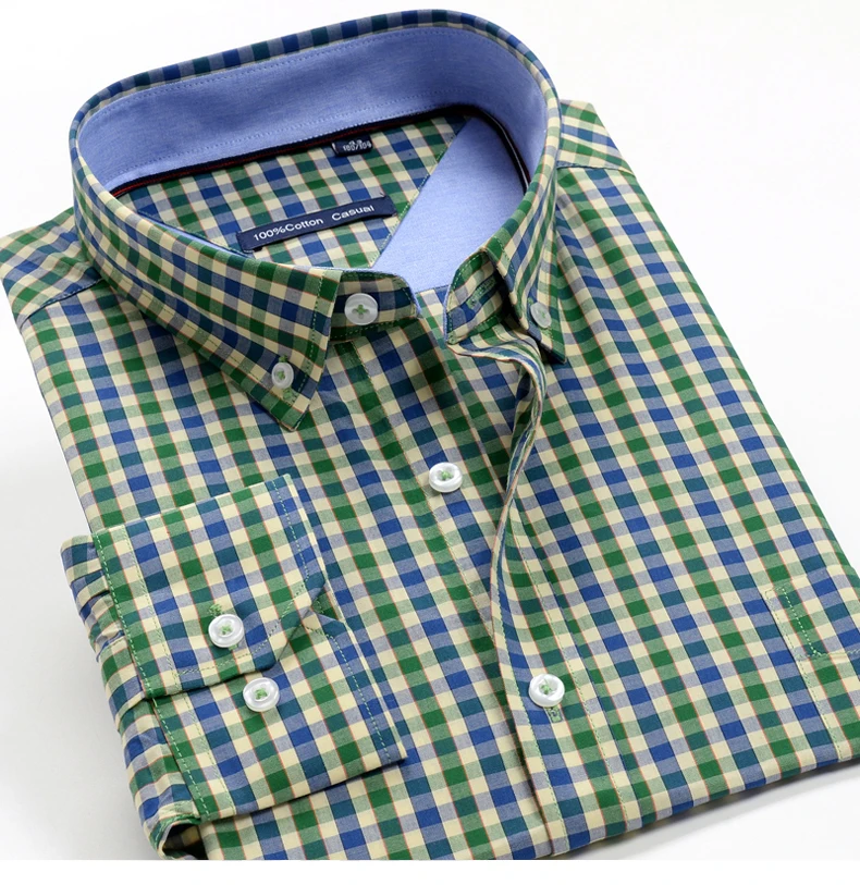 Chemise Homme Mossy Oak Carreaux Marron – Taille L – Manches Longues, Décontractée