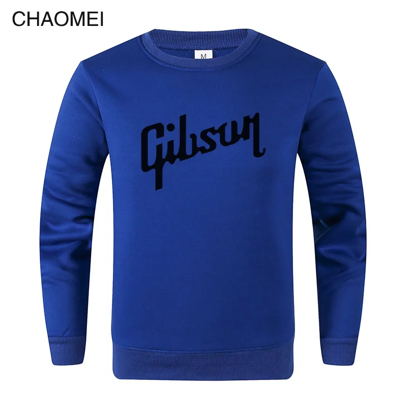 o-образным вырезом Gibson свитер пуловер для мужчин осень флисовая толстовка GIBSON хлопок длинный рукав мужские толстовки C36 - Цвет: 5