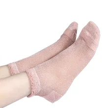 5 пар/партия, милые кружевные женские короткие носки, весенние и осенние модные тканевые носки