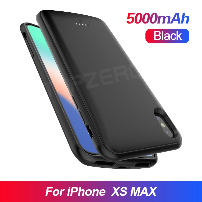 Батарея чехол для iPhone 5 5S SE 6 6S 7 8 Plus Powerbank зарядный чехол для iPhone X XS XR XS MAX 11 Pro MAX чехол для зарядного устройства - Цвет: 1 For XS MAX