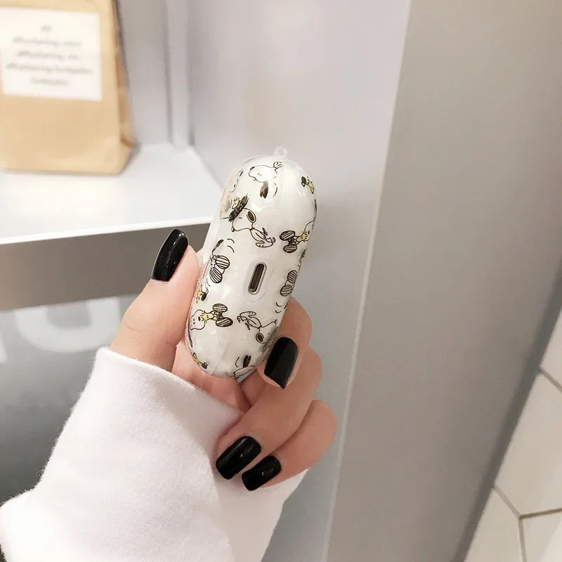 Чехол для наушников с Bluetooth для Airpods Pro, милый защитный чехол, мягкий, роскошный, из ТПУ, аксессуары для Airpods 3, чехол с рисунком