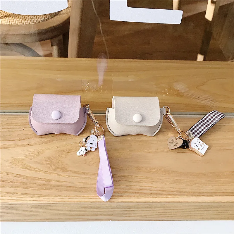 Роскошный кожаный чехол для Apple Airpods Pro, милый подвесной чехол с орнаментом, мягкий чехол для Airpods 3 для Air pods Pro, коробка для наушников, чехол