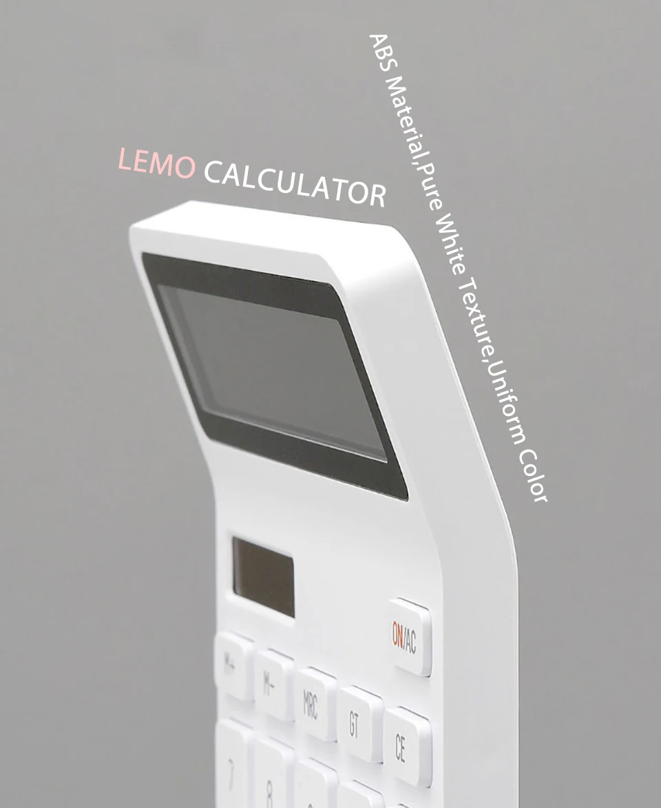 LEMO Desktop Calculator -White