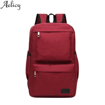 

Aelicy Brand Men's & Women Retro Outdoor Oxford Travel Bag Man Backpack Polyester Bags Waterproof Bags Computer Fashion Packsack