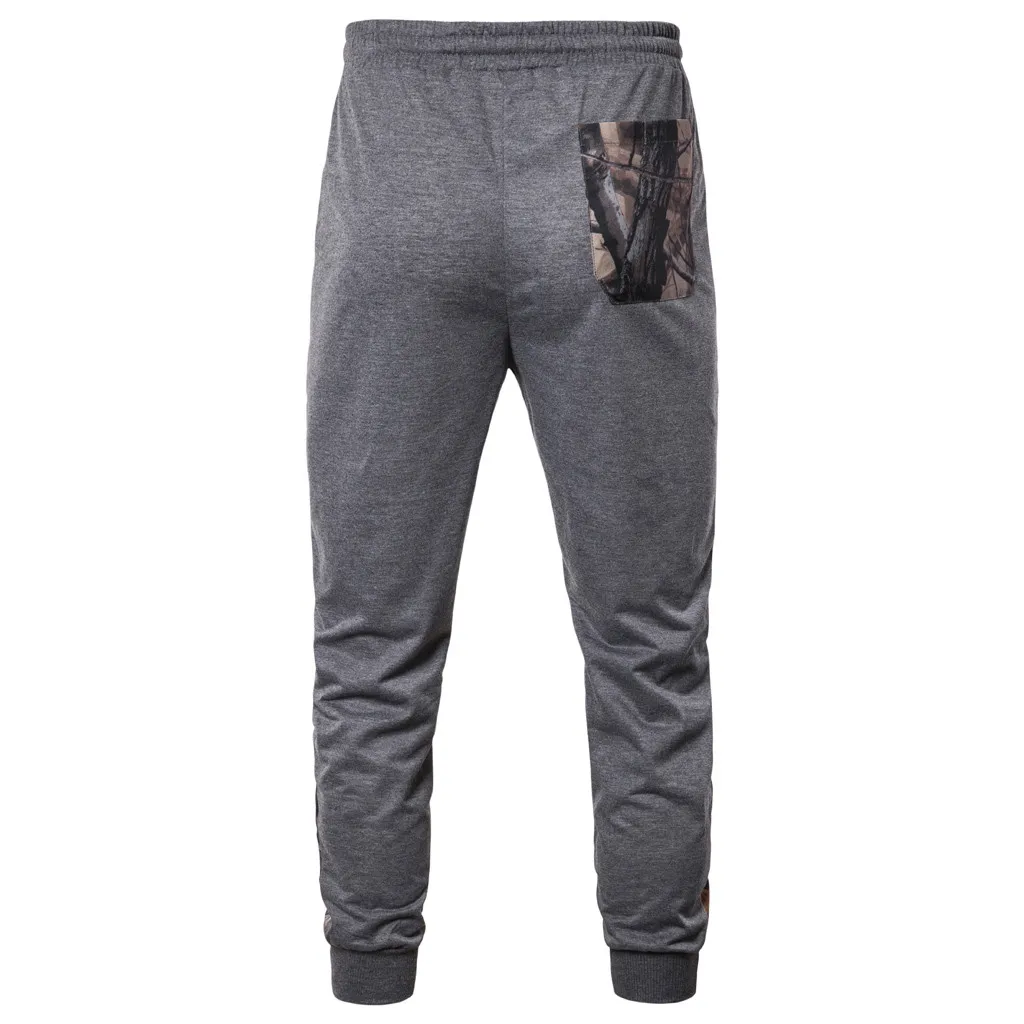 High quality pants Fitness Casual Elastic Pants bodybuilding clothing casual splice printing sweatpants joggers pants 10.18