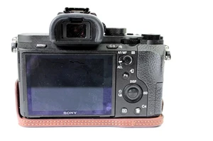 Чехол из искусственной кожи для камеры sony Ilce-7Ii A7Rii A7Mii Digital A7Ii коричневый черный кофе прочный портативный