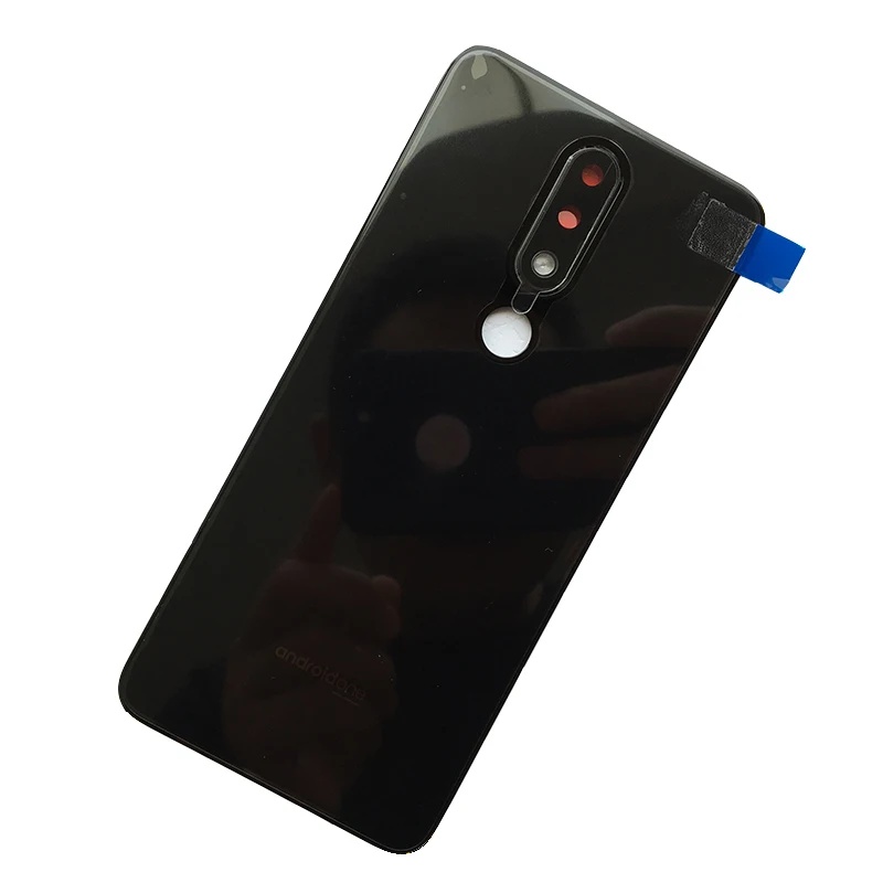 Оригинальная стеклянная крышка для аккумулятора BINYEAE, задний корпус для Nokia 5,1 Plus TA-1102 TA-1105 TA-1108 TA-1109 TA-1112 TA-с объективом для камеры