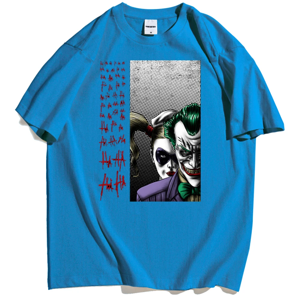 

Clown Men Women New Print Personality Hip Hop Tshirt Mens Crewneck Casual Tee Shirts For Male Brand Street Fashion Tshirts Man