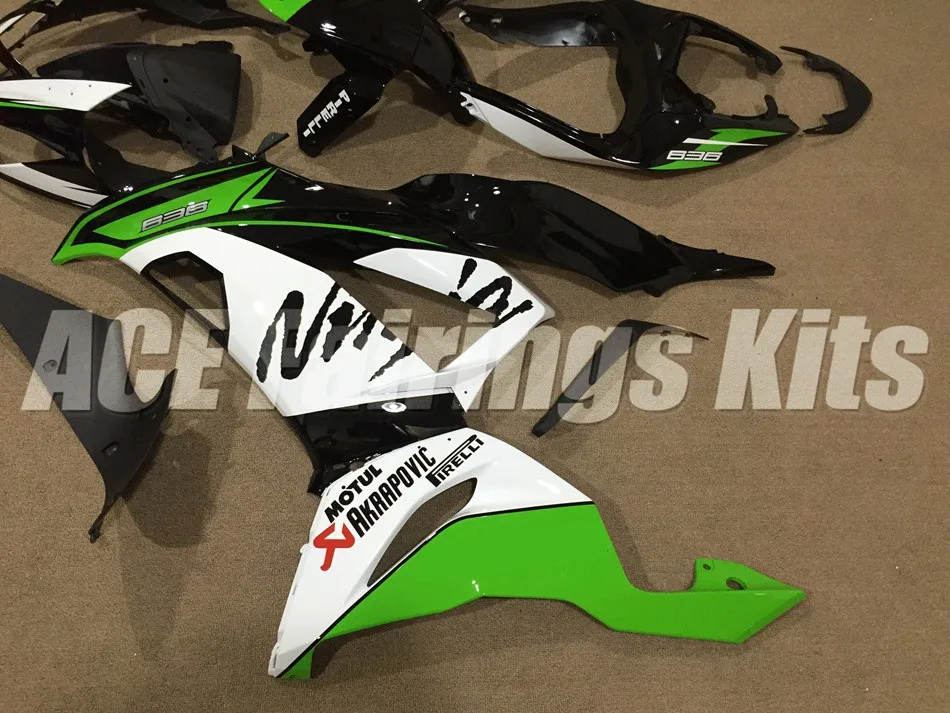 ABS Обтекатель Набор подходит для Kawasaki ZX6R 2013 Мотоцикл Обтекатели ZX-6R Ninja 636 599 кузов крутой стиль