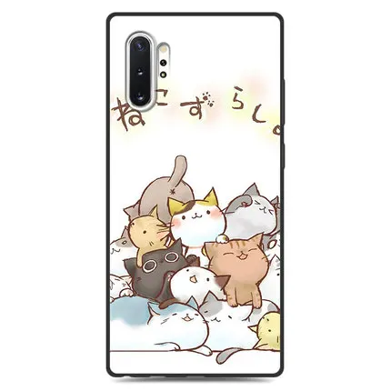 Для samsung Galaxy Note 10+ чехол милый мультяшный мягкий чехол для телефона samsung Note10+ Note 10 plus защитные чехлы - Цвет: A3