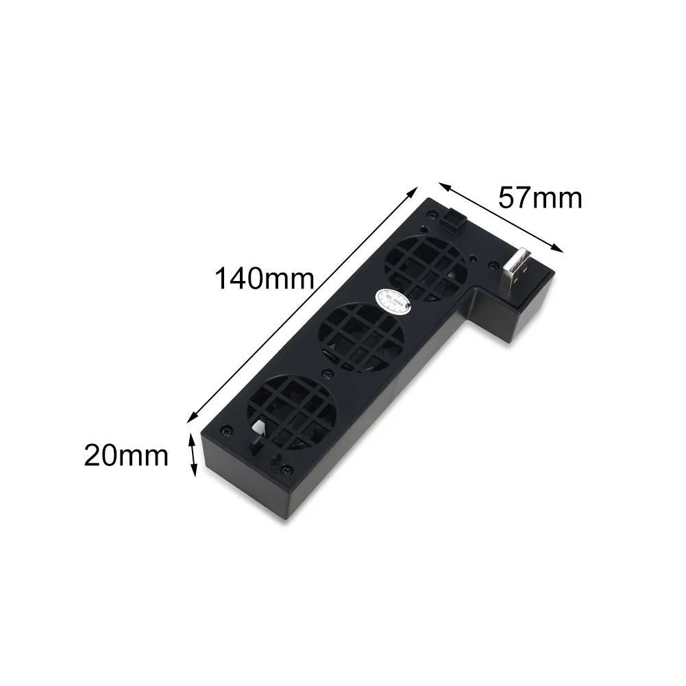 3 отверстия Домашний Вентилятор охлаждения USB настольный компактный инструмент Бесшумная игровая машина практичный электрический ABS внешний турбо обратно для XBOXONE X