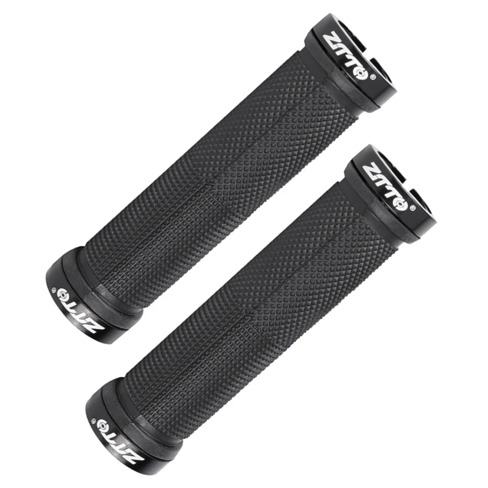 

Bicycle Handlebar Grips 1 Pair Cycling Rubber Handle Grips Anti-slip MTB Bike Bicycle Handlebar Grips Bicycle Bike Cycling