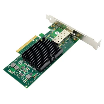 

PCI-E X8 10 Gigabit Server Fiber Network Card PCIe 10GbE SFP + Fiber Network Card 82599EN