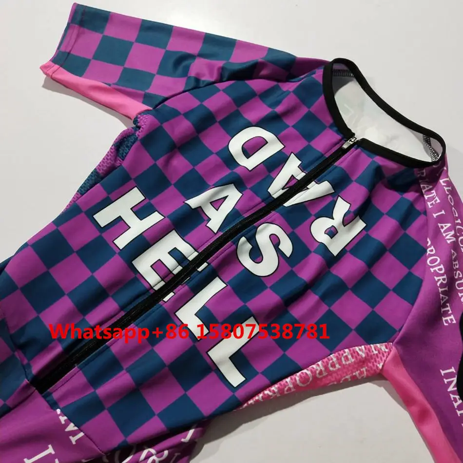 Love the pain pro team skinsuit Женская велосипедная одежда, велосипедная команда одежды на заказ, железный костюм для триатлона, велосипедная майка