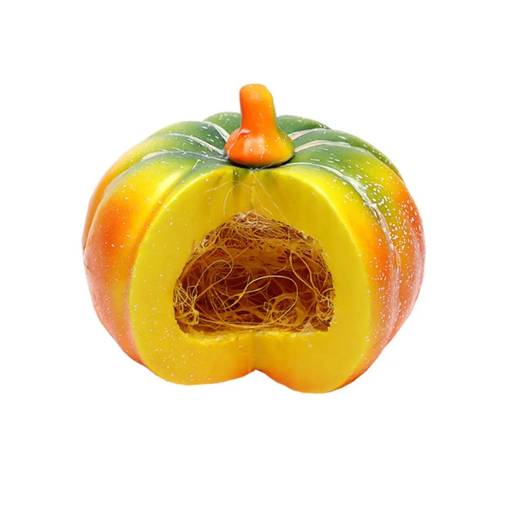 

Halloween Artificial Pumpkin Fake Lifelike Props Garden Home Decor Decoration For Halloween Christmas Parties Small