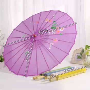 

Handmade Oiled Paper Umbrella Classical Plum Blossom Chinese Style Decorative Umbrella Cosplay Parasol Dance Umbrella Gift-40