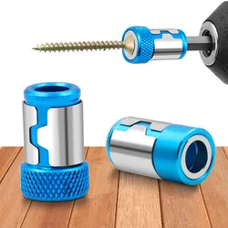 Tournevis en alliage, 3 couleurs, foret, outil de forage, embouts de tournevis en alliage, anneau magnétique universel Anti corrosion 