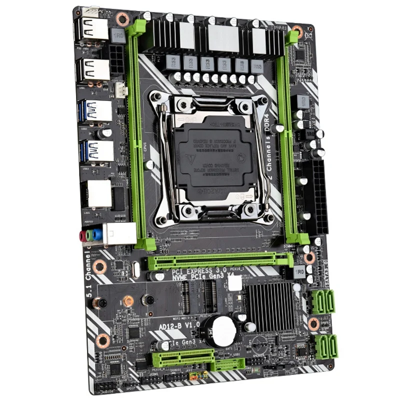 Новая компьютерная материнская плата X99 D4 двухканальная поддержка Xeon E5-2011V3 Full Series