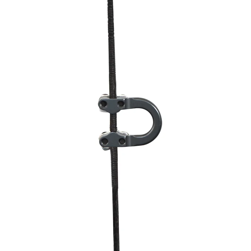 Соединение лук релиз D Кольцо U Nock алюминий D петля Bowstring Веревка безопасности с отверткой инструмент лук Охота стрельба из лука стрельба