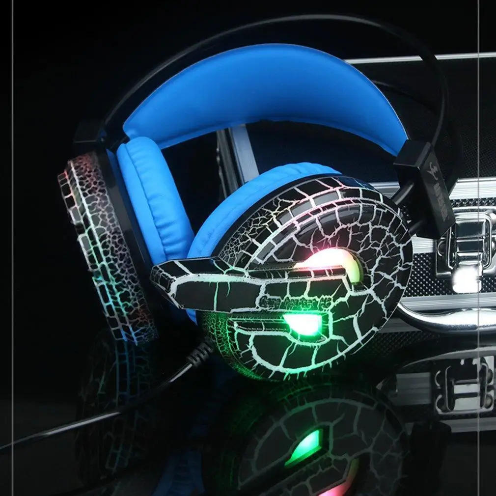 Gaming MIC LED Headset CellPhone Headphones For 3 5mm jack PC Phone Lot